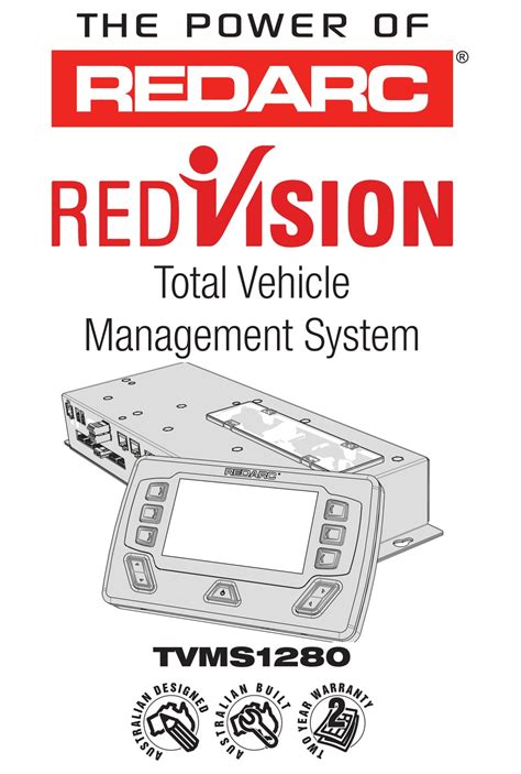 redarc redvision tv instructions